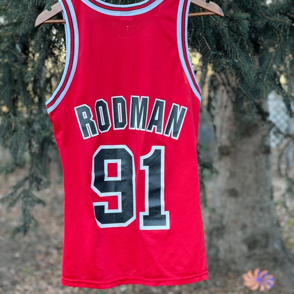 Vintage Champion Chicago Dennis Rodman Jersey - Picture 3 of 3
